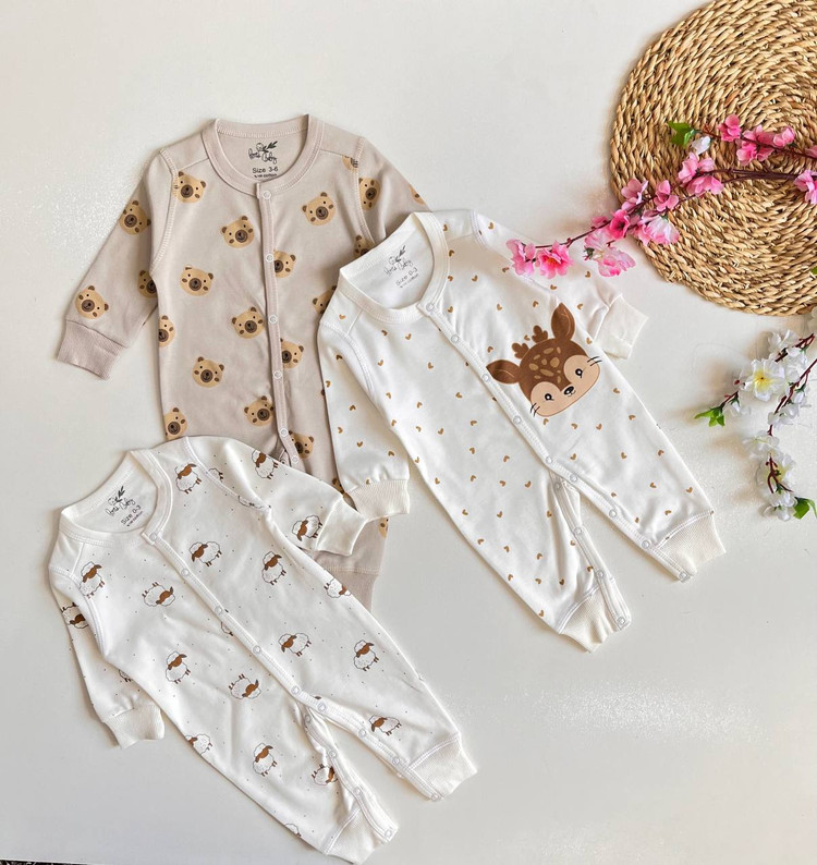 سرهمی دکمه دار برند pentibaby