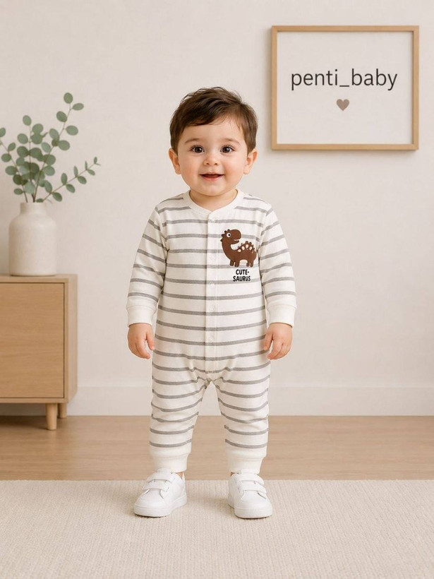 سرهمی دکمه دار برند pentibaby