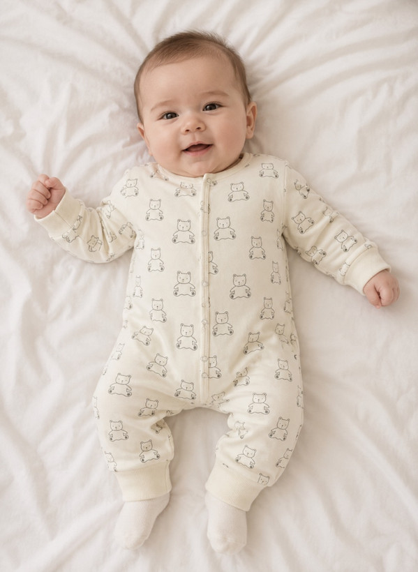 سرهمی دکمه دار برند pentibaby